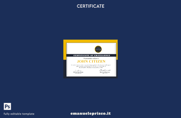 modello di certificato di frequenza scolastica USA in stile verificato